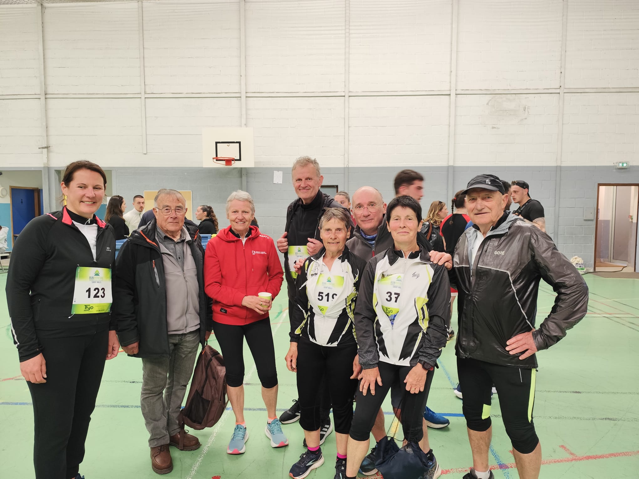 Arrivée et debrief !